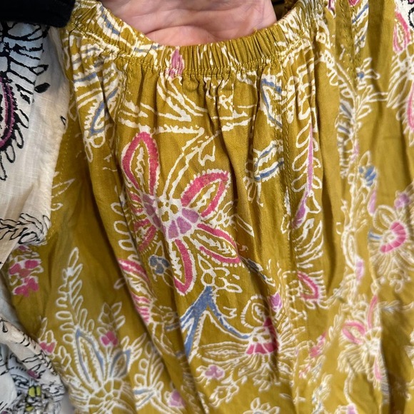 Anthropologie Daily Practice Women’s Mollie Floral Mini Dress Puff Sleeve Boho - Picture 9 of 13